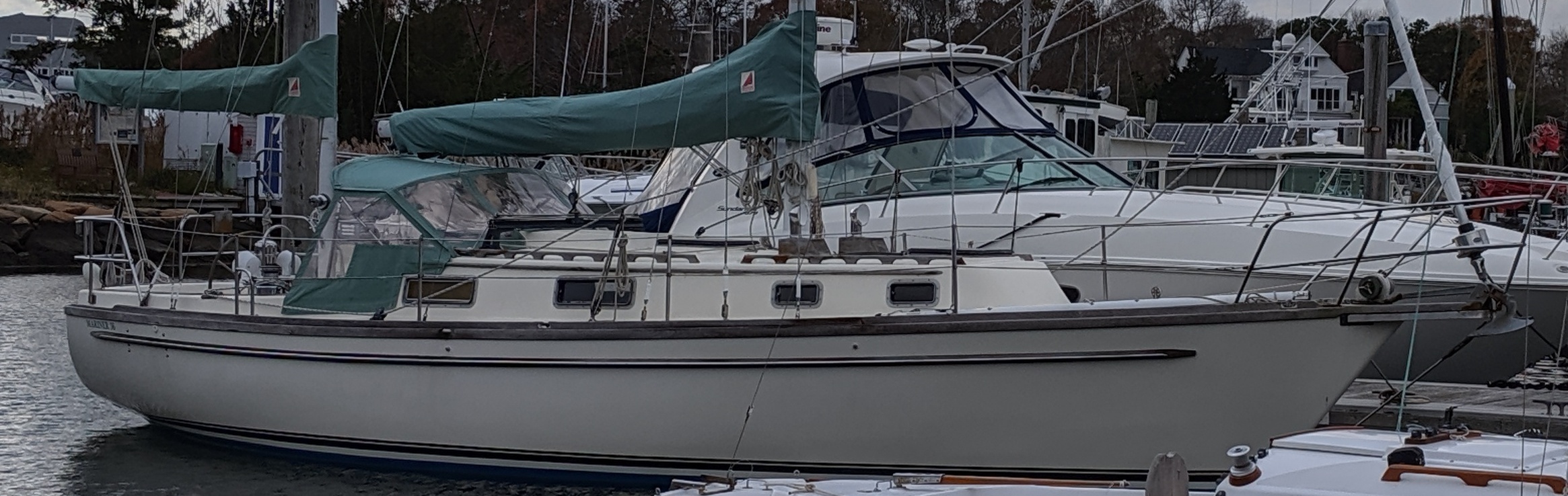 Mariner 36 in Falmouth in November 2019